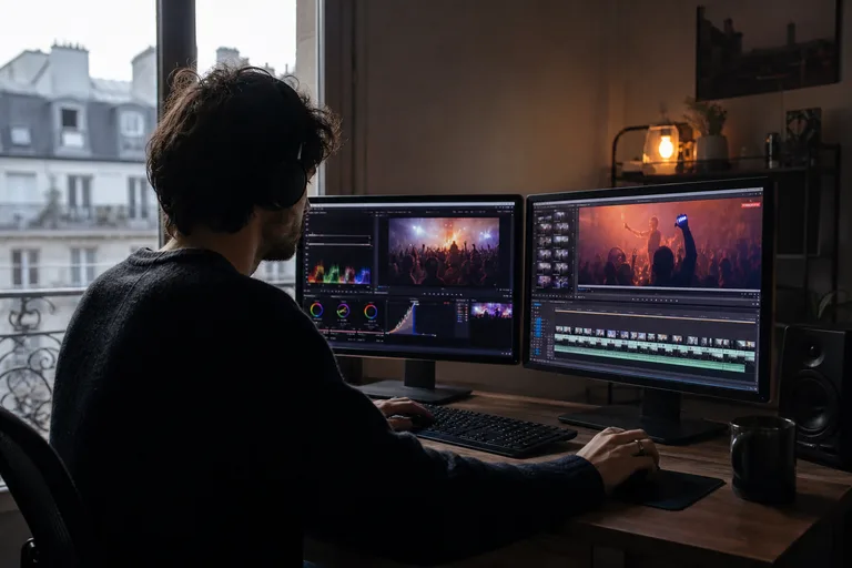 Équipe Gniark Gniark montage aftermovie Paris