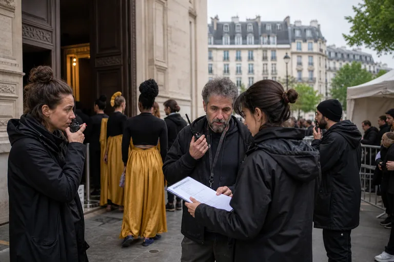 Gniark Gniark nonprofit crew coordinating cultural event Paris