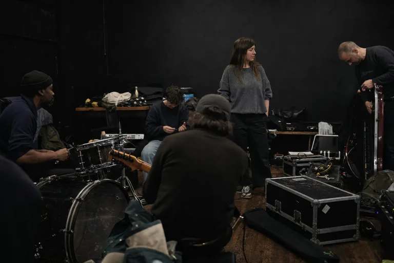 Artist collective in residency at Gniark Gniark nonprofit Paris