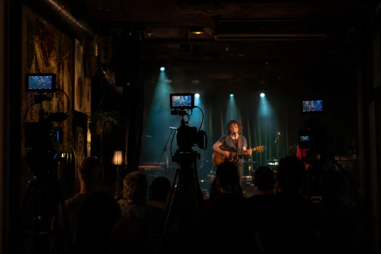 Captation multicaméra d'un concert live à Paris pour Gniark Gniark