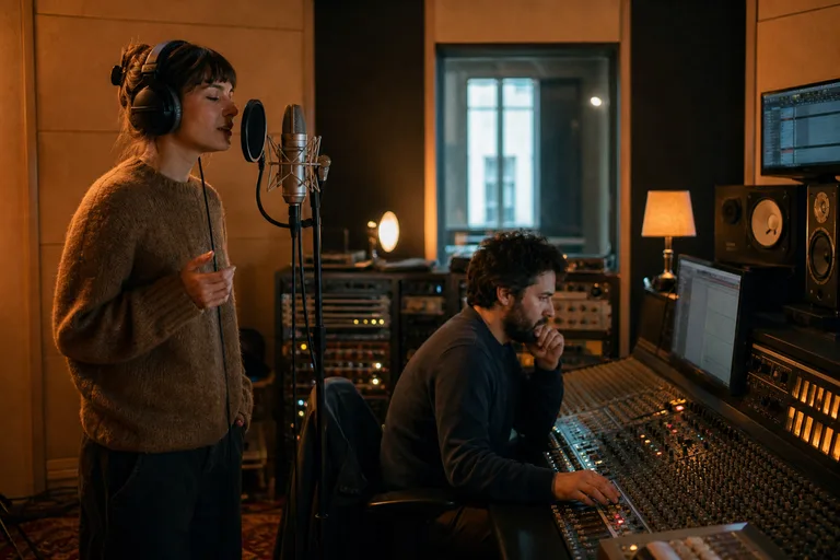 Studio capture milestone for independent artistic delivery